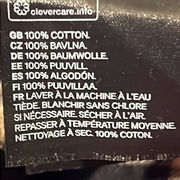 H&M Men's Shirt M Plaid Black Tan Long Sleeves - Picture 10 of 13